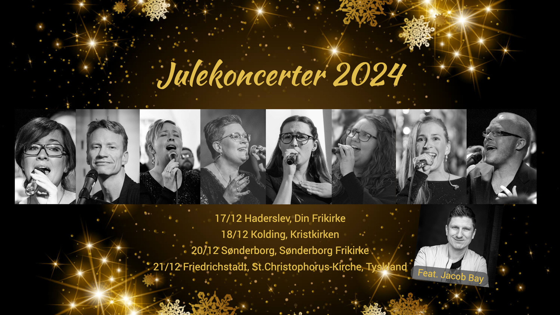 Julekoncert med Steffen Bay & The CC Singers i Sønderborg