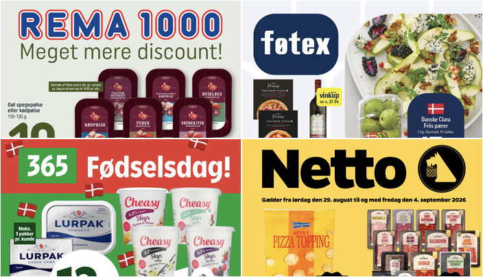 Få Lurpak smør til kun 12 kr. og Rocca Alata Valpolicella Ripasso til halv pris - se de gode lokale tilbud