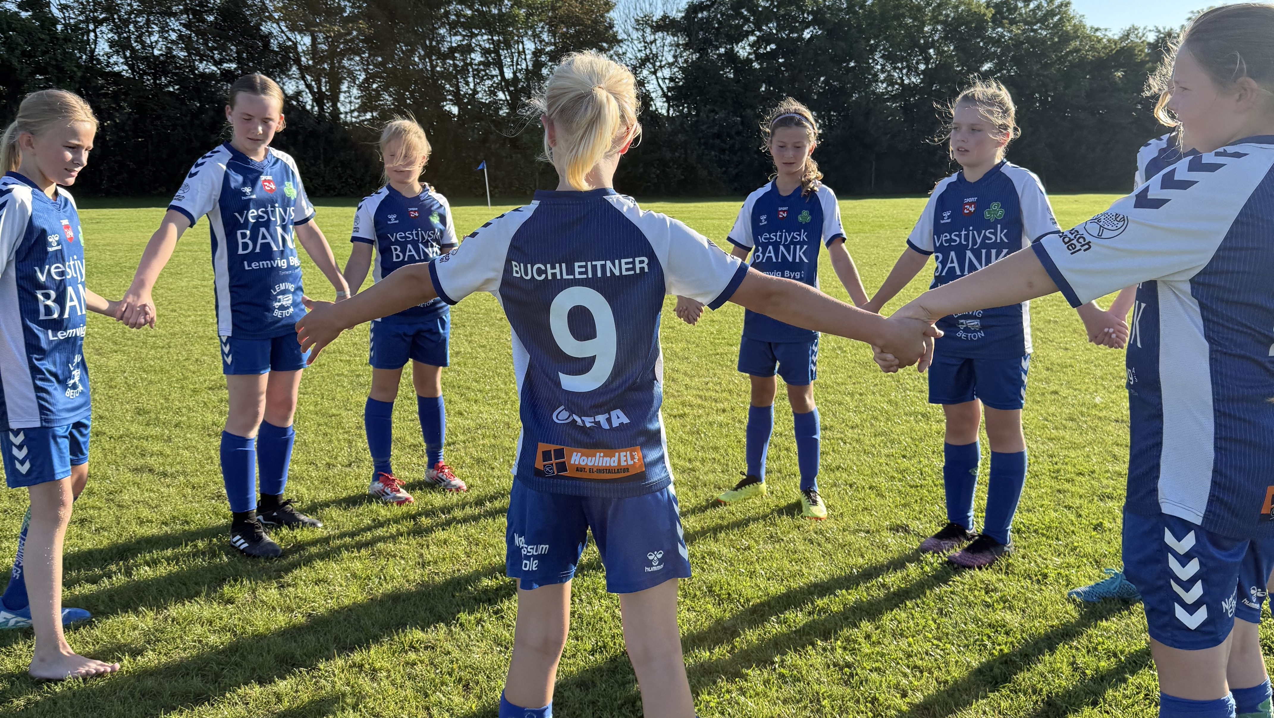 Lemvig GF U12 Piger triumferer i sæsonpremieren mod Mejrup GU