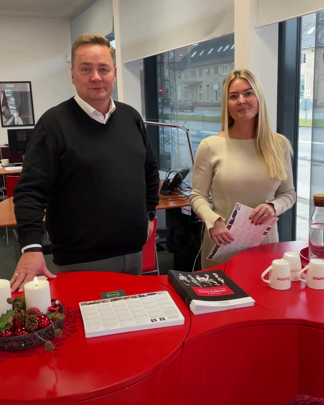 Home Tranbjerg - Solbjerg inviterer til besøg og gratis kalender i Viby-butikken