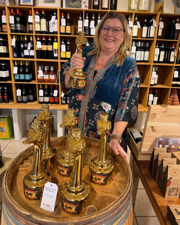 Lahvino Wine & Spirits introducerer den eksklusive Golden Ostrich flaske