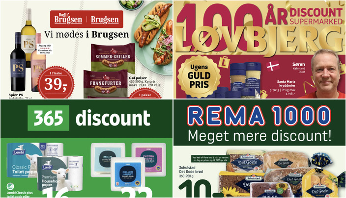 Lambi toiletpapir til kun 16 kr. og Spier PS vin til 39 kr. - se de lokale tilbud i Aabenraa