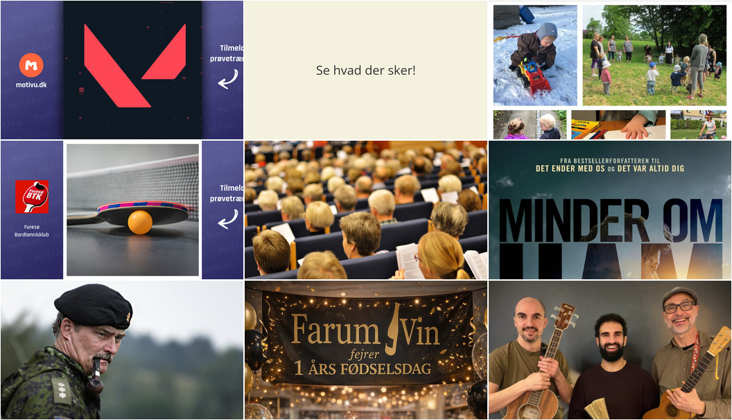 Oplev eSport, Viseaften og Fødselsdagsfejring i Farum denne uge!