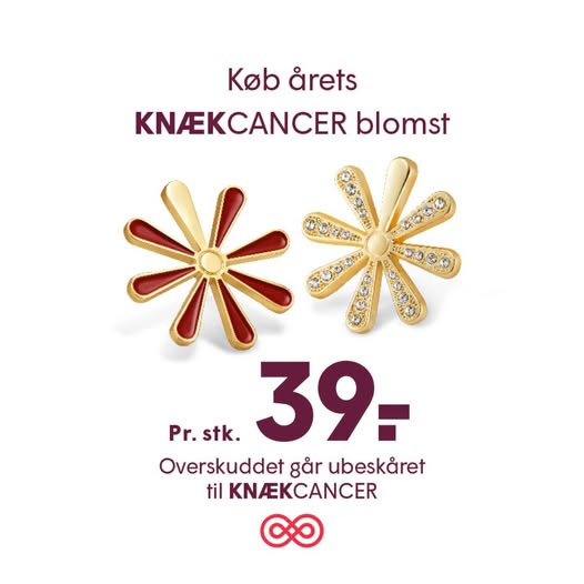 SPAR SKALLERUP A/S fremhæver blomsterpinnen som symbol på støtte i kampen mod kræft