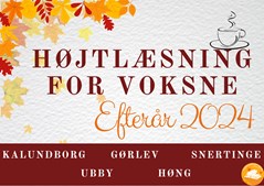 Højtlæsning for voksne på Høng Bibliotek