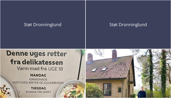 Nyt fra Mæglerhuset og SUPERBRUGSEN DRONNINGLUND