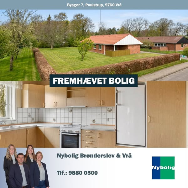 Familievenlig villa i roligt kvarter til salg gennem Nybolig Brønderslev & Vrå