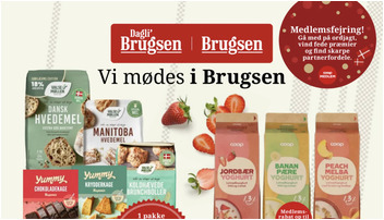 Valsemøllen mel, brødblanding eller Yummy kageblanding til 12 kr. og Spier PS vin til 40 kr. hos DagliBrugsen