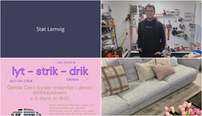 Nyt fra Gimsinghoved, HOUE SMED & VVS og Livingshop Holstebro