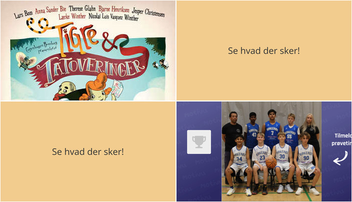 Filmvisning i Birkerød Bio og baskettræning i Søndervangshallen