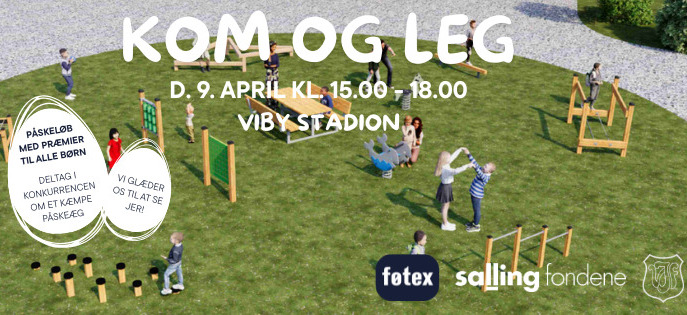 Viby IF og føtex Viby inviterer alle til indvielse af den nye aktivitetscirkel på Viby stadion