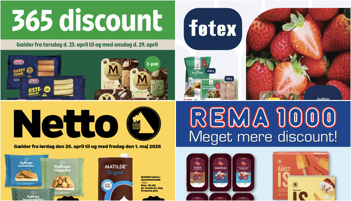 Steff Houlberg pølser til 20 kr. og Bistronne kyllingemarked til 10 kr. - Se de bedste lokale tilbud