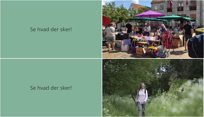 Oplev Gråstens livlige weekend med loppemarked og kreativ naturskrivning