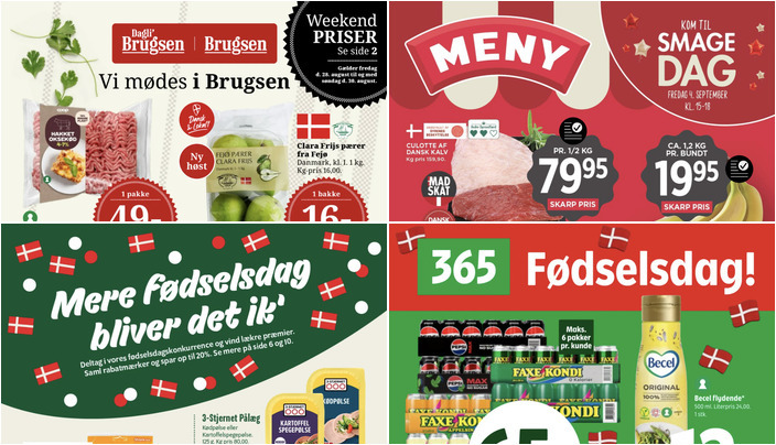 Gode tilbud på Spier vin til 35 kr. og håndskåret entrecote til 39 kr.