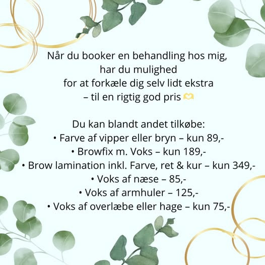 Bangs Beauty tilbyder rabat på tilvalg ved behandlinger