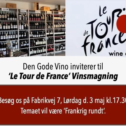 Den gode vino inviterer til vinsmagning med tapas og tilbudspriser