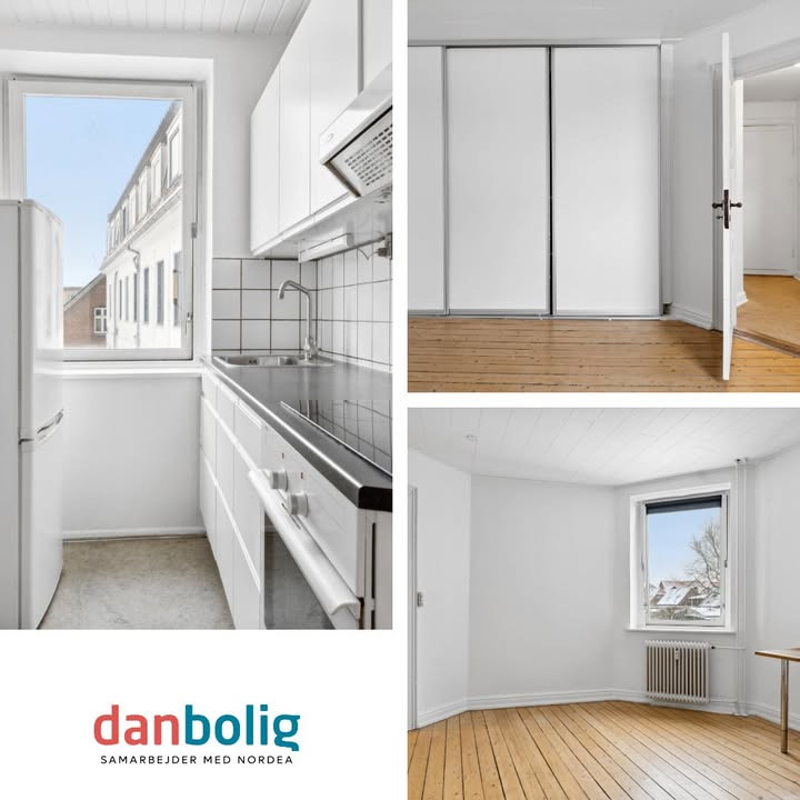 Danbolig Nørresundby tilbyder lys 2-værelses lejlighed til salg i Kongensgade
