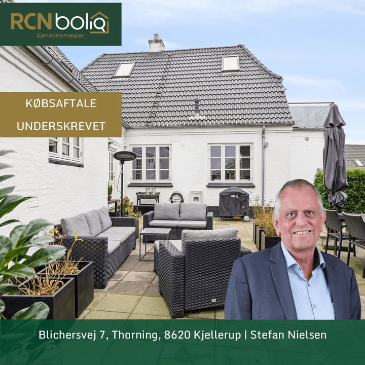 RCN Bolig Silkeborg annoncerer underskrevet købsaftale på Blichersvej i Kjellerup