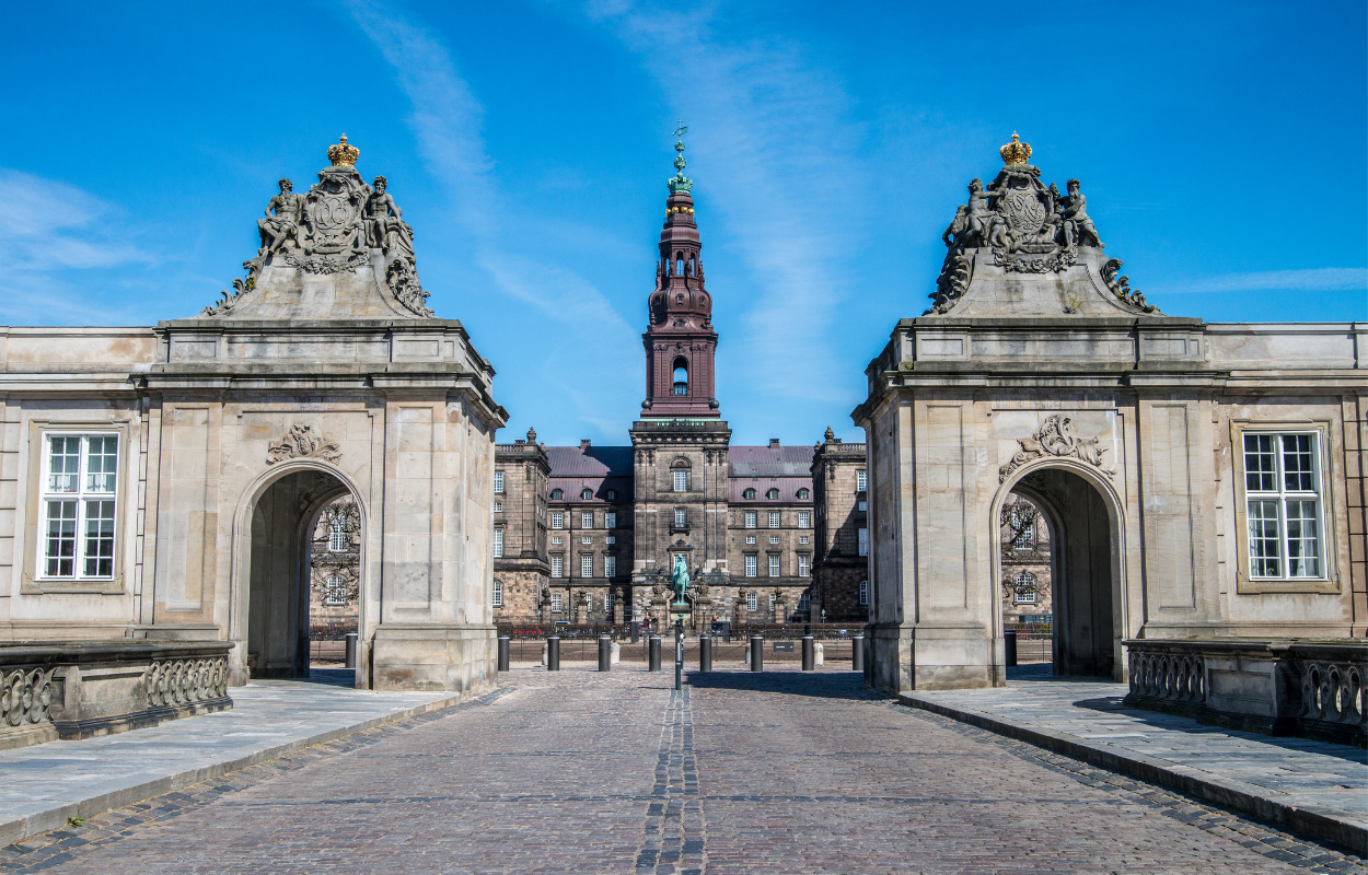 Vestervangsskolen besøgte Christiansborg