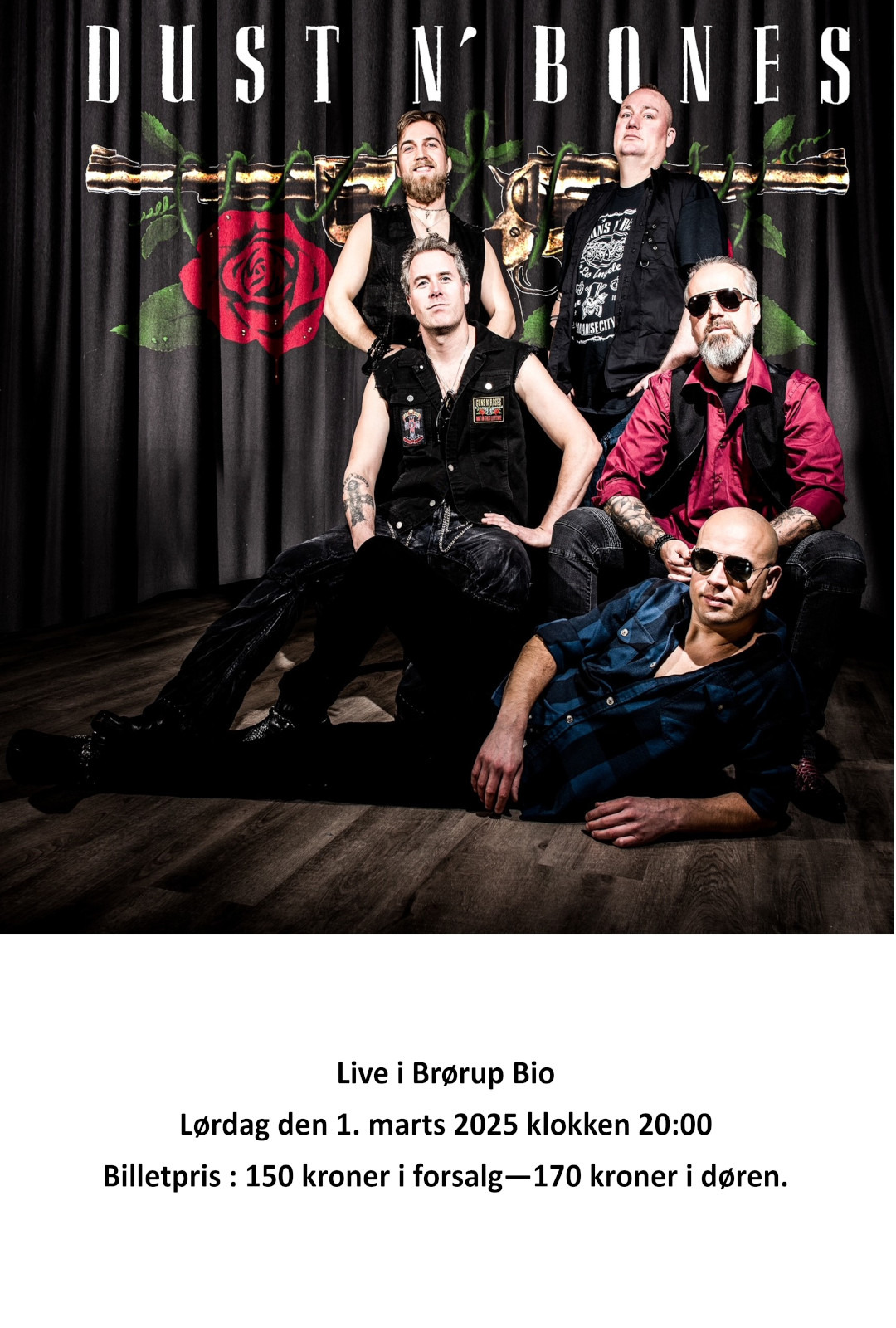 Dust N' Bones bringer Guns N' Roses-nostalgi til Brørup Bio