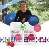 Apovit B12-vitamin: Nødvendigt for energistofskifte, nervesystem og immunforsvar - særligt vigtigt for veganere og personer med optagelsesproblemer