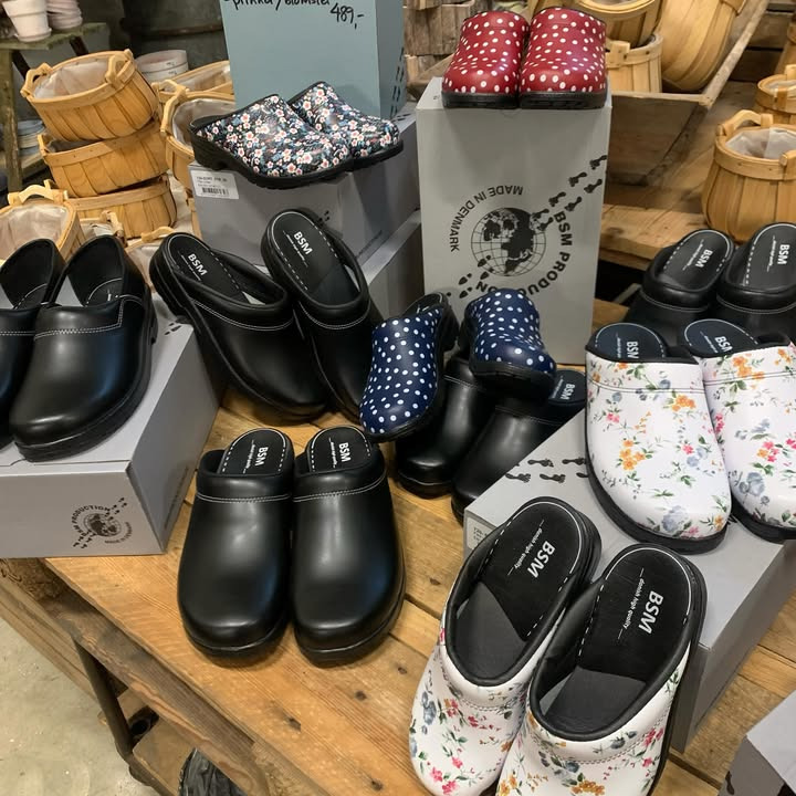 Fru Hansens Butik & Café laver ny bestilling på BSM Flex Træsko