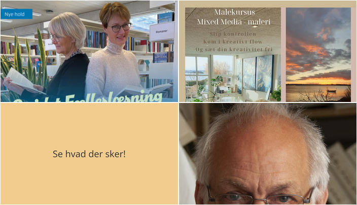 Oplev en kulturel weekend i Kerteminde med litteratur, kunst og musik