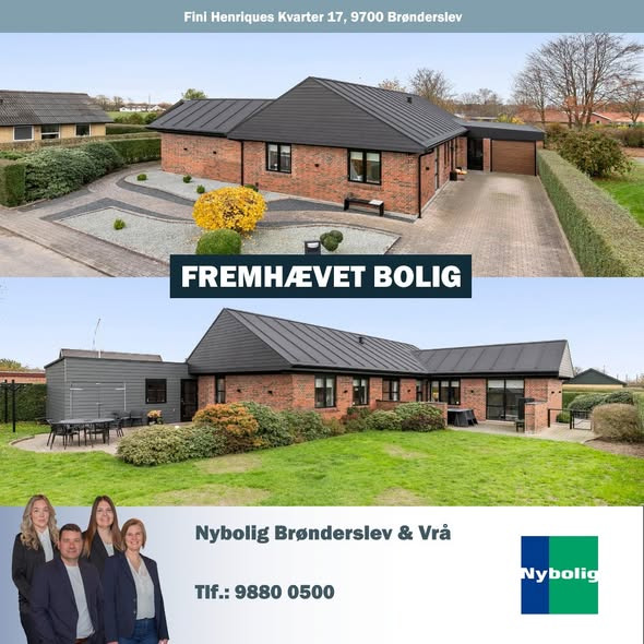 Nybolig Brønderslev & Vrå præsenterer velholdt villa til salg i populært kvarter