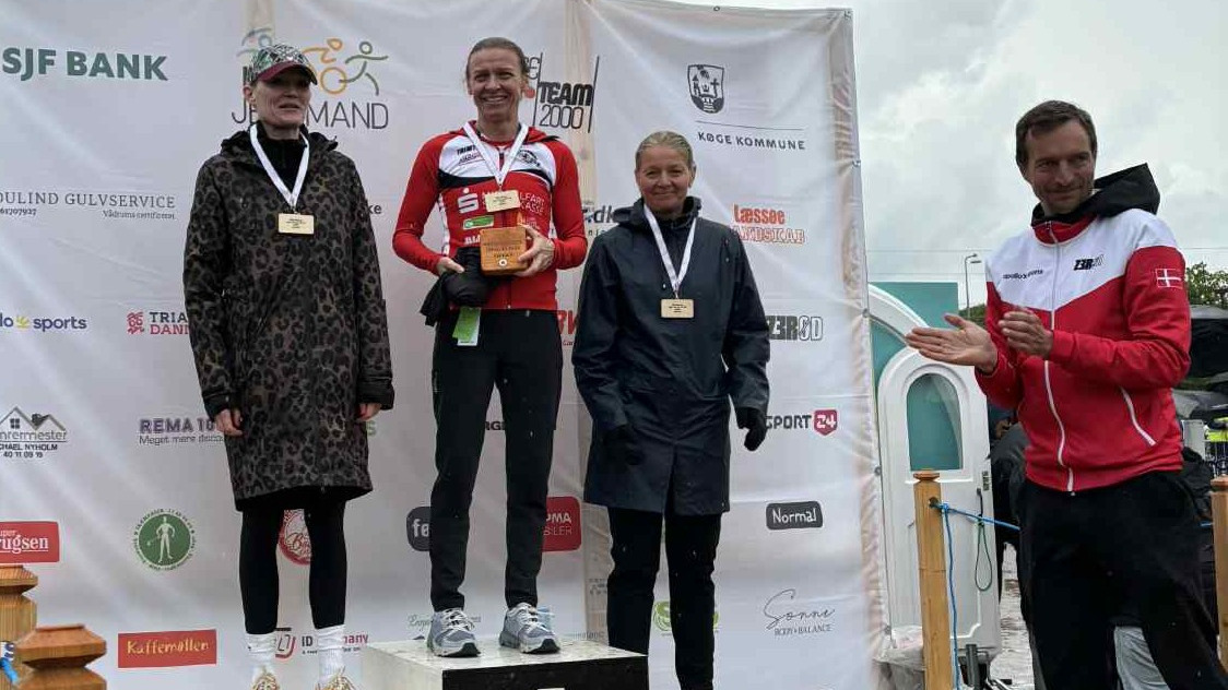 Ny Danmarksmester fra Fredericia på Halv Jernmands-distance