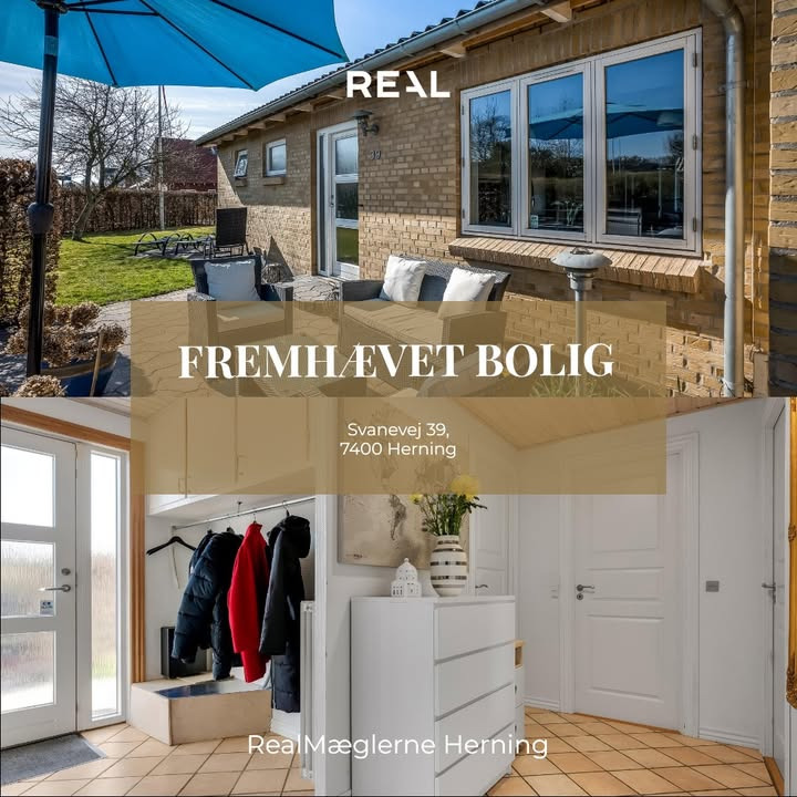 Ny fremhævet bolig til salg på Svanevej 39 i Herning fra RealMæglerne Herning