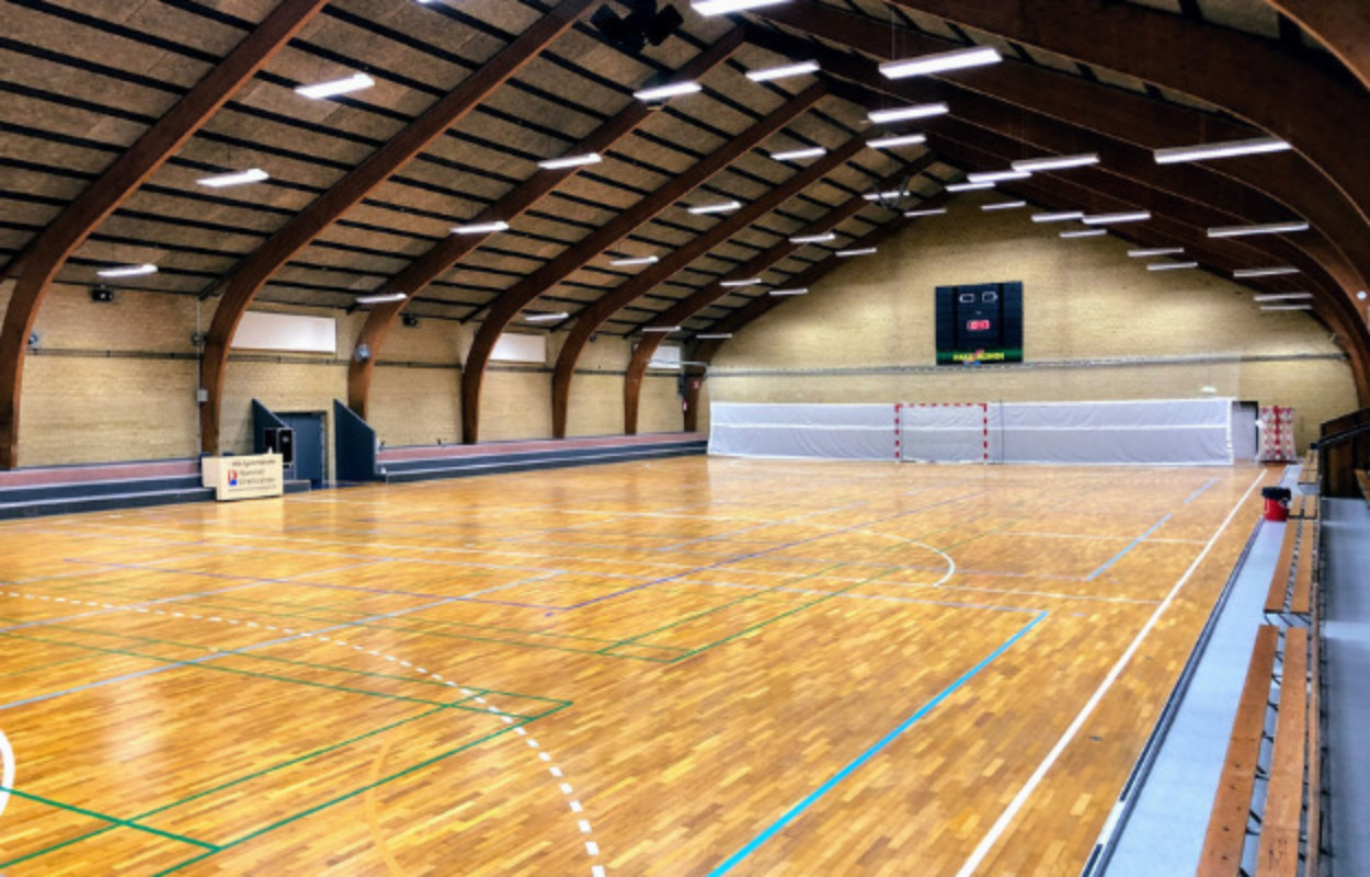 Det lokale idrætscenter der er blandt Danmarks største