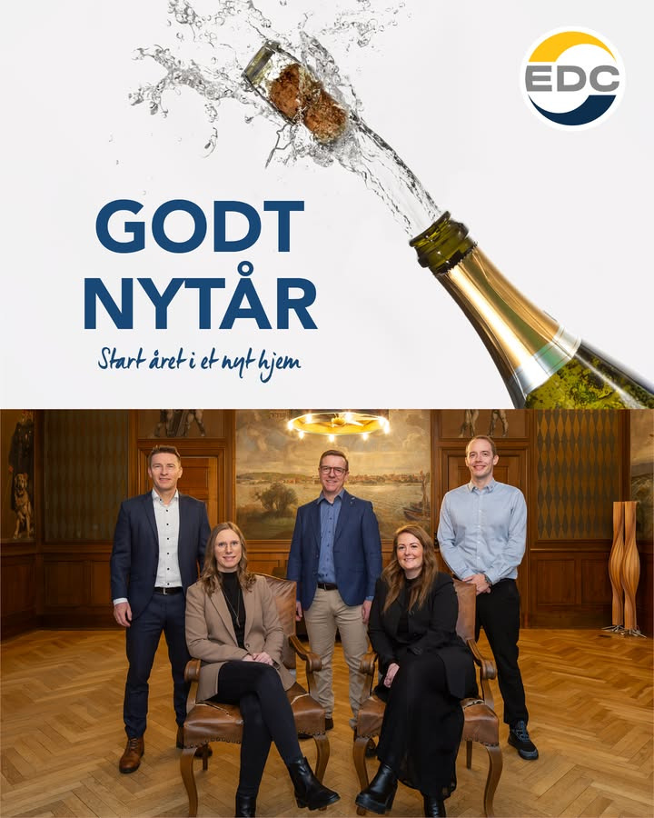 EDC Torben Larsen ønsker godt nytår og ser frem til at opfylde boligdrømme i 2025