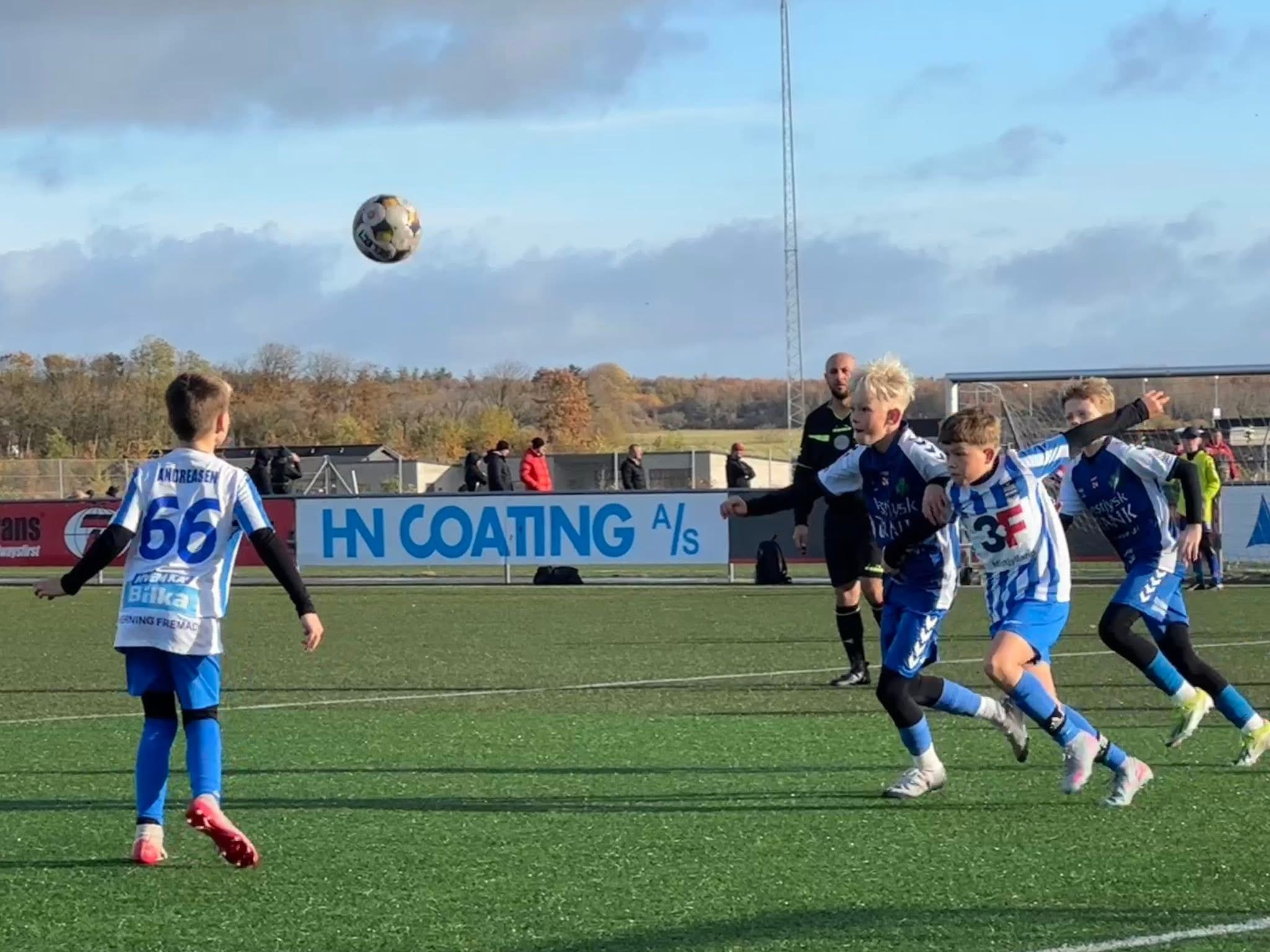 Herning Fremad U12 tager stikket mod Lemvig GF med stærk indsats fra Emil