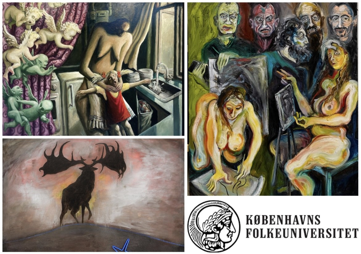 Oplev Inge Ellegaard og det vilde maleri på Sorø Kunstmuseum