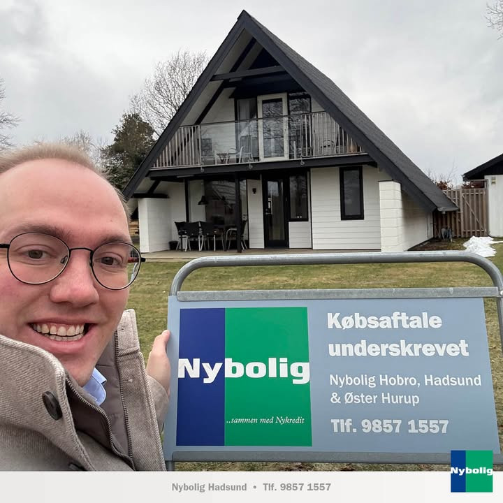 Nybolig Hadsund fejrer ny underskrevet købsaftale og tilbyder gratis vurdering