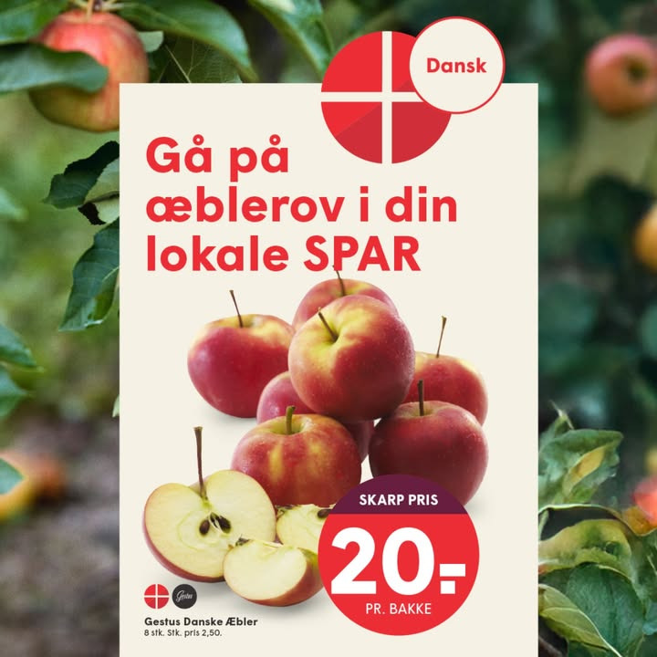 Spar Skallerup A/S fremhæver smagen af danske æbler i uforudsigeligt vejr