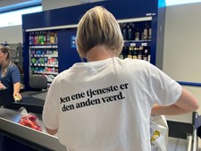 Frivillige pakkede varer og satte fokus på en vigtig sag