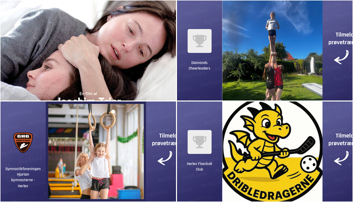 Weekend i Herlev: Film, cheerleading og familiegymnastik