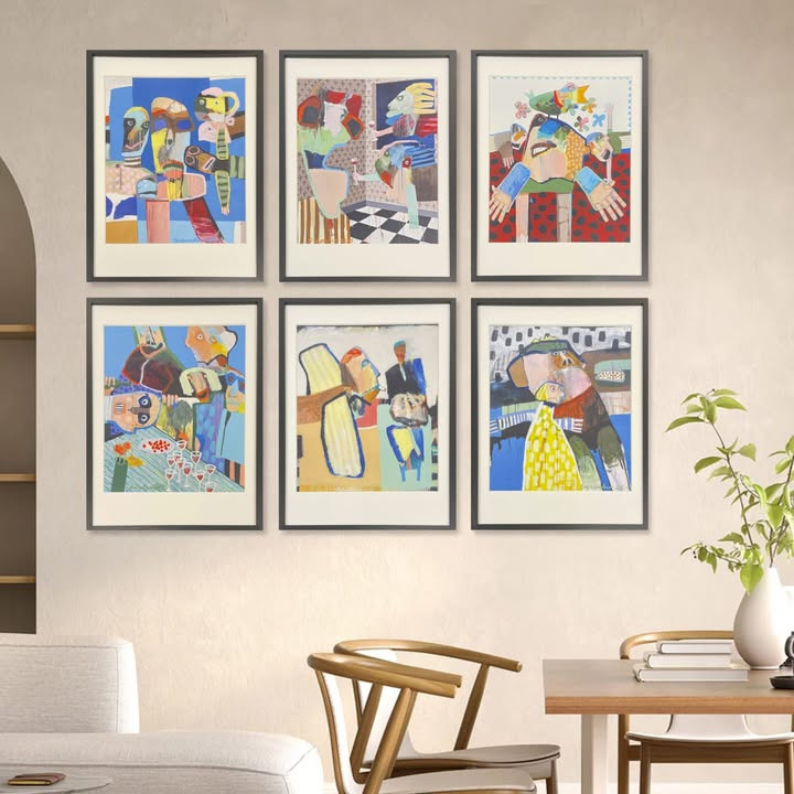 Galleri Avanti præsenterer Leif Sylvesters farverige kunstplakater i Kolding