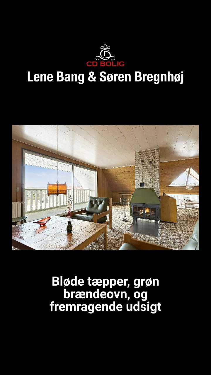 CD Bolig - Lene Bang & Søren Bregnhøj præsenterer rummelig villa med værksted i Hampen