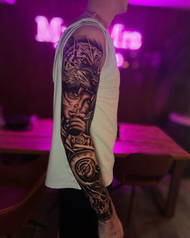 Få lavet din næste tatovering hos Mr. & Mrs. Tattoo med Mads' klassiske stil