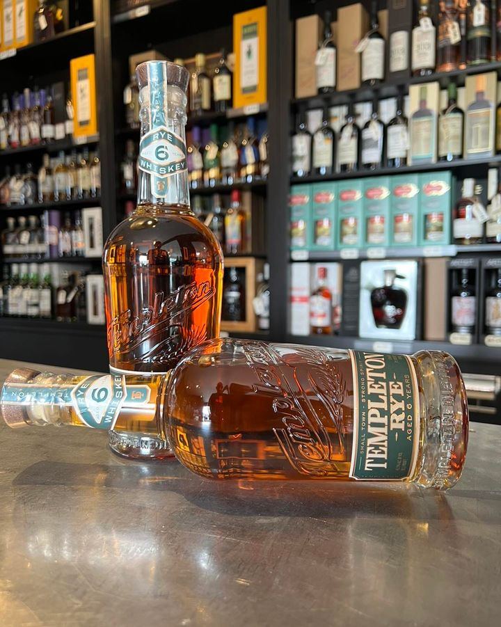 Husk fars dag med en fyldig og rund Templeton Rye 6 Years Old whisky