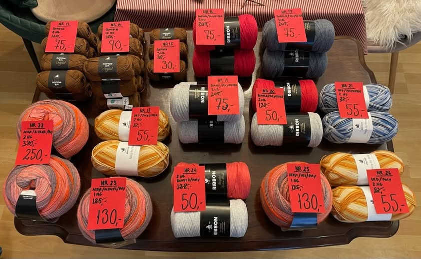 Craftdesign tilbyder store besparelser på restgarner i begrænset tid