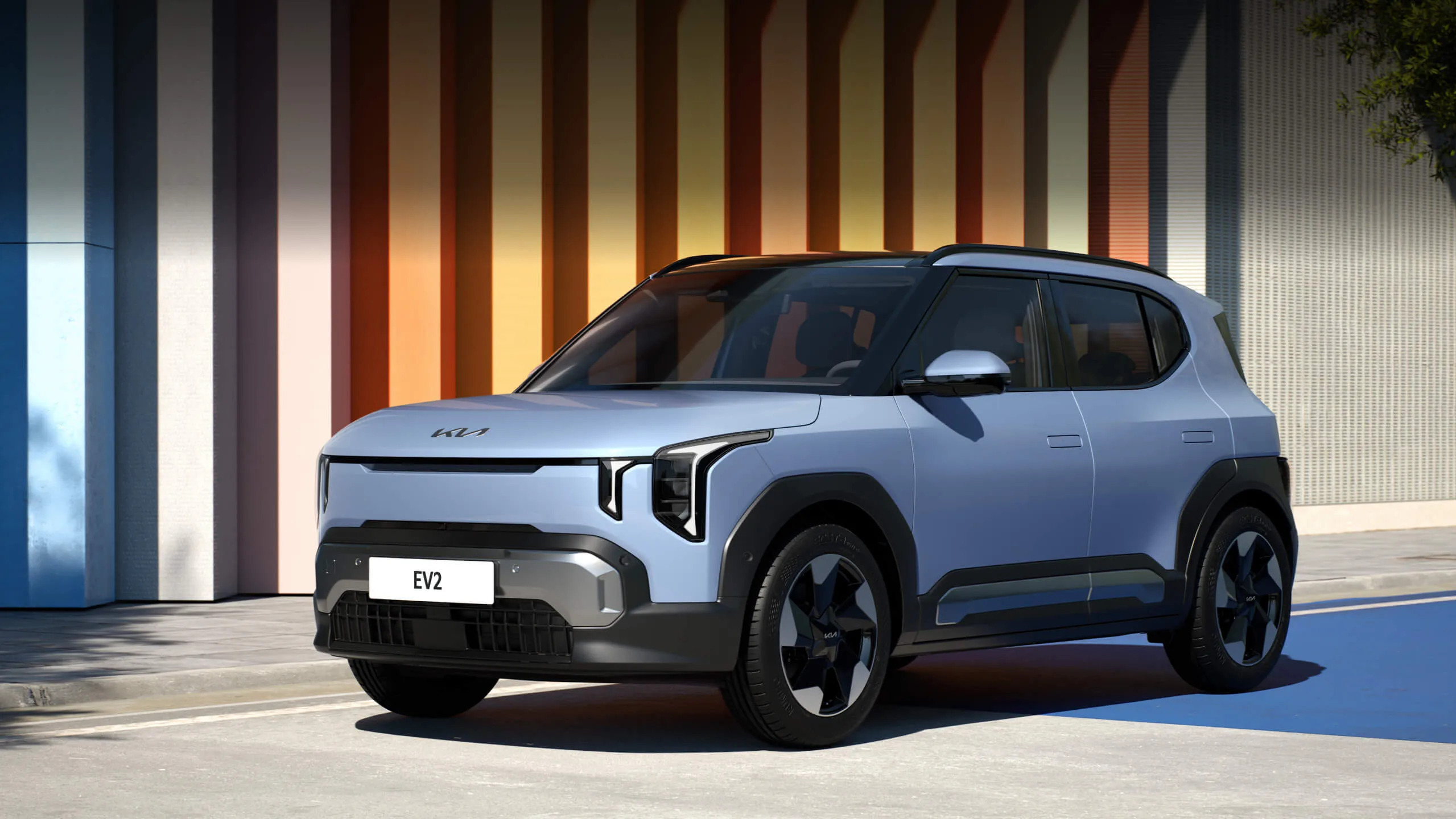 Er det den elbil, danskerne har ventet på? Kia EV2 er landet i Herning