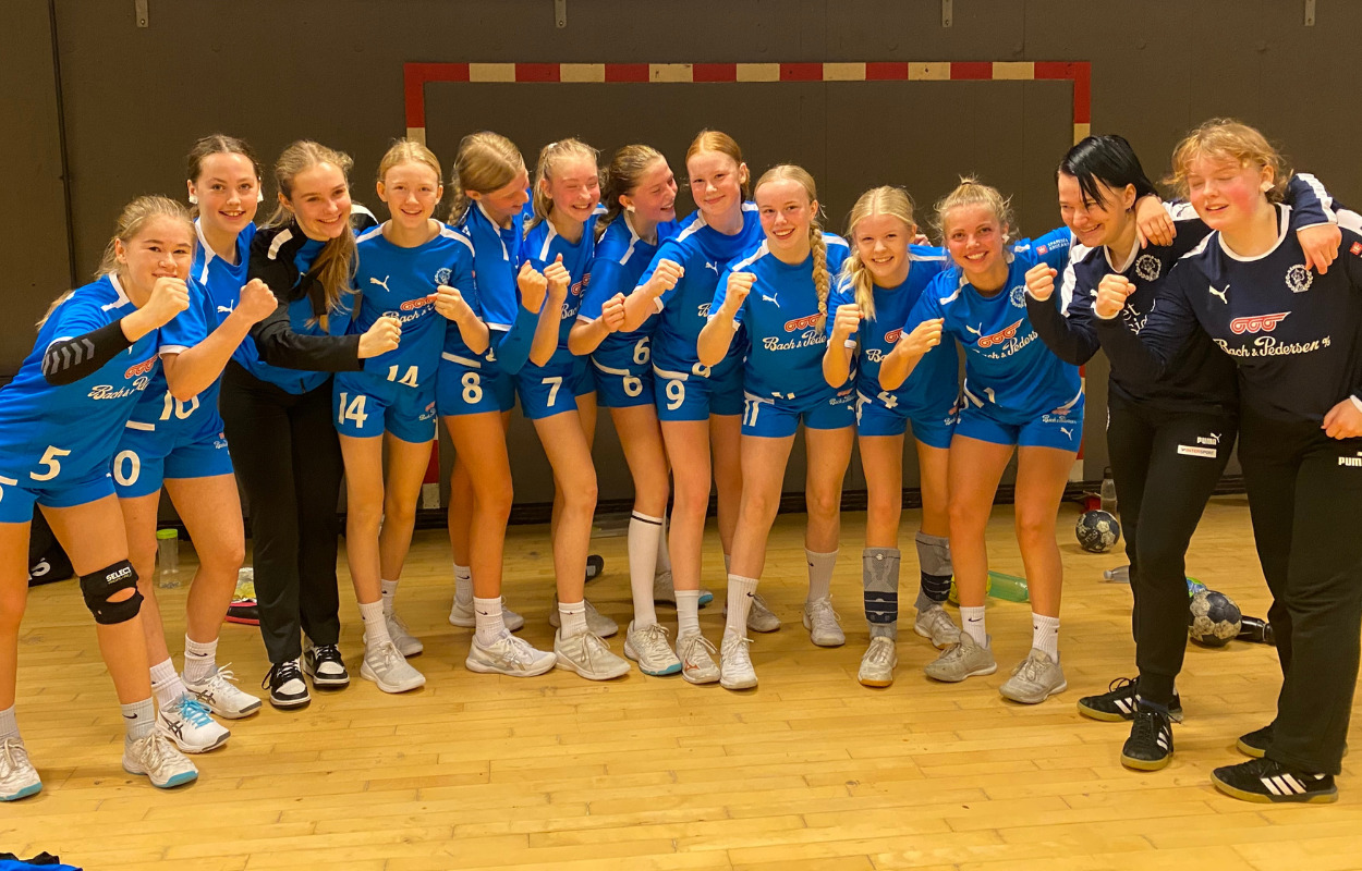 Flot sejr til Vorup FB Håndbold's ubesejrede U15-Piger