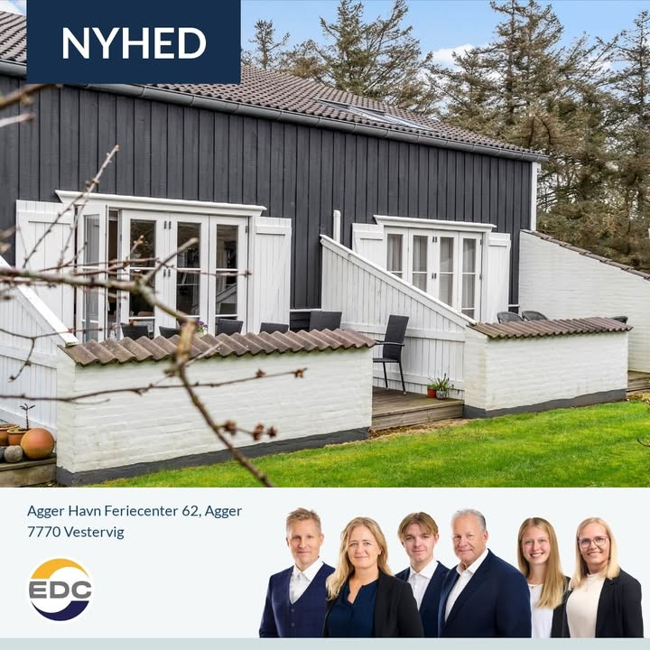 EDC Hurup Thy tilbyder ferielejlighed nær fjord og hav til salg