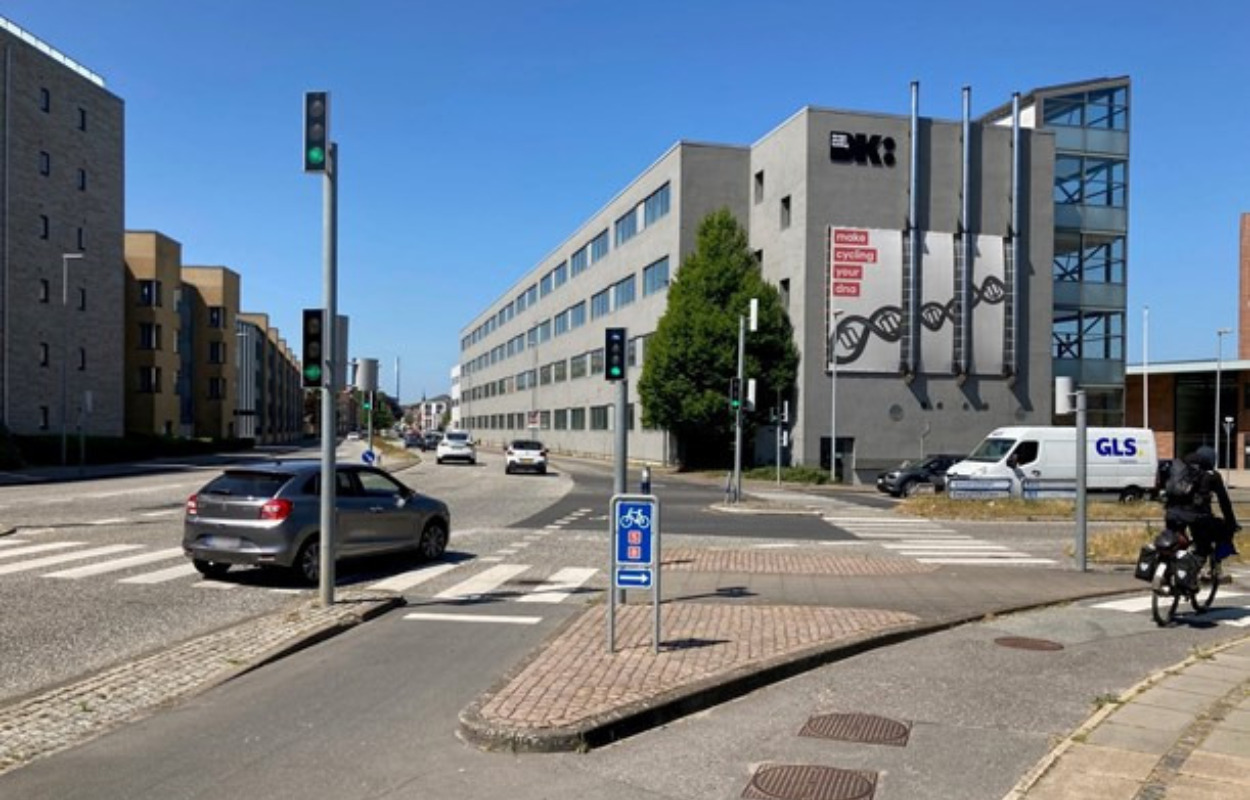 Trafik på Skamlingvejen påvirkes af ombygning af Designskolen