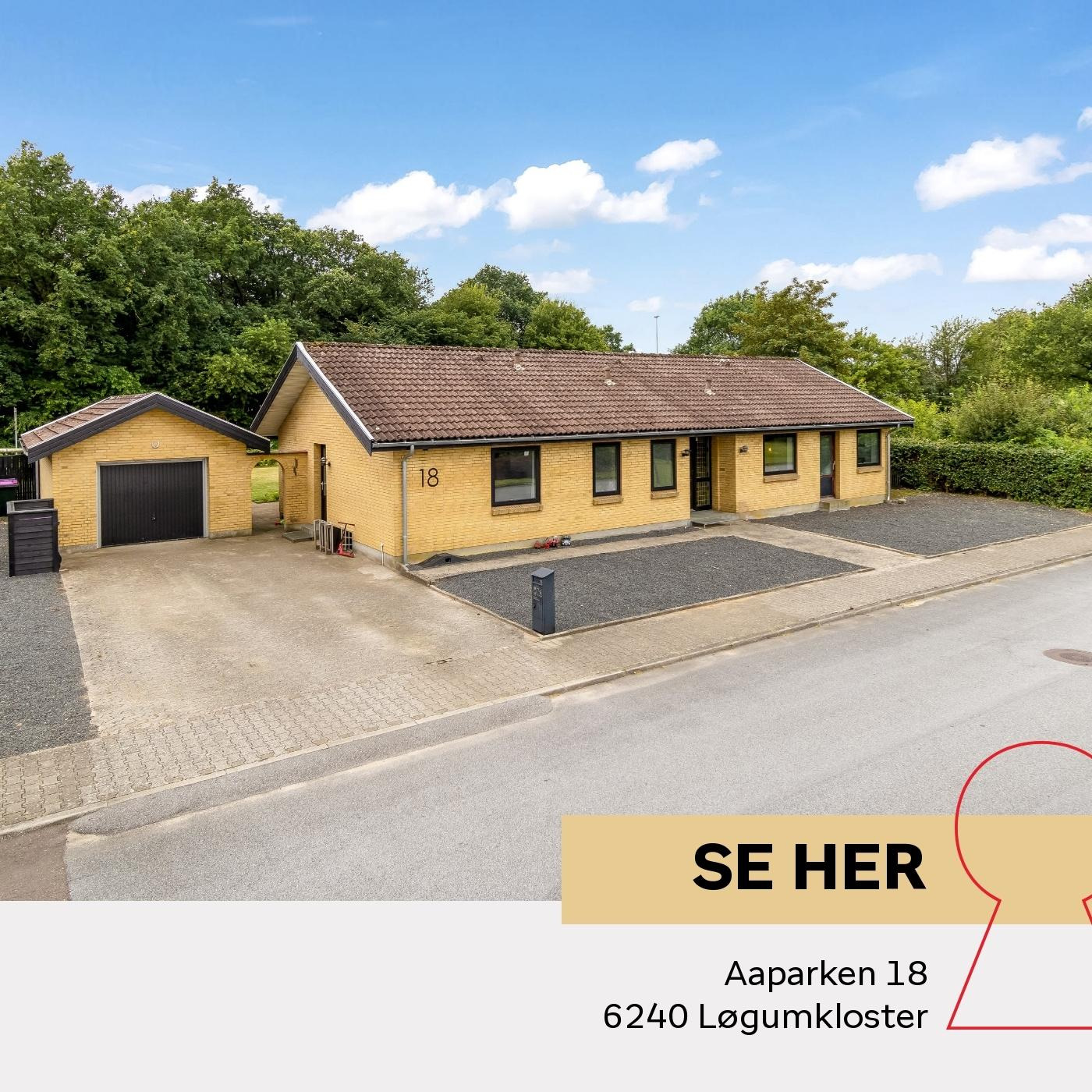 Home Tønder præsenterer boligtilbud på Aaparken 18 i Løgumkloster