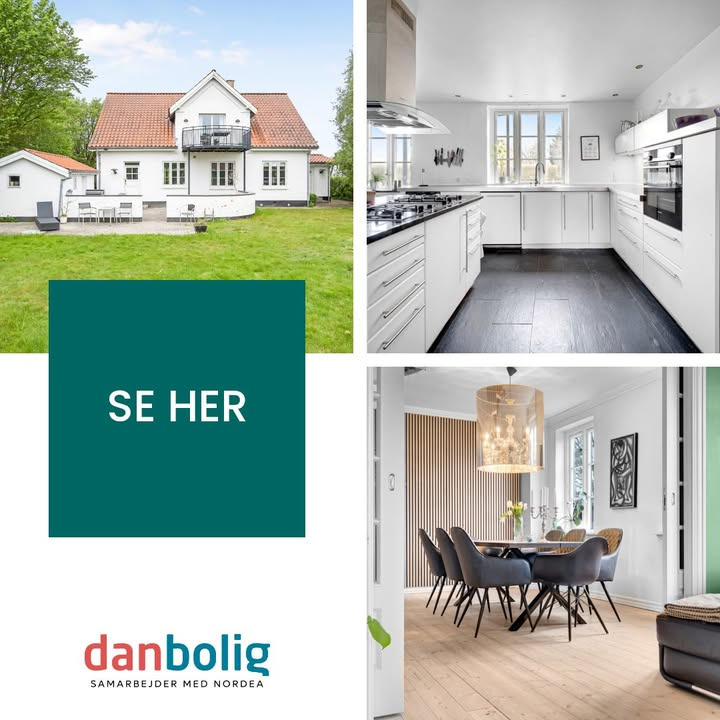 Stor moderne villa til salg på Vadum Kirkevej 60