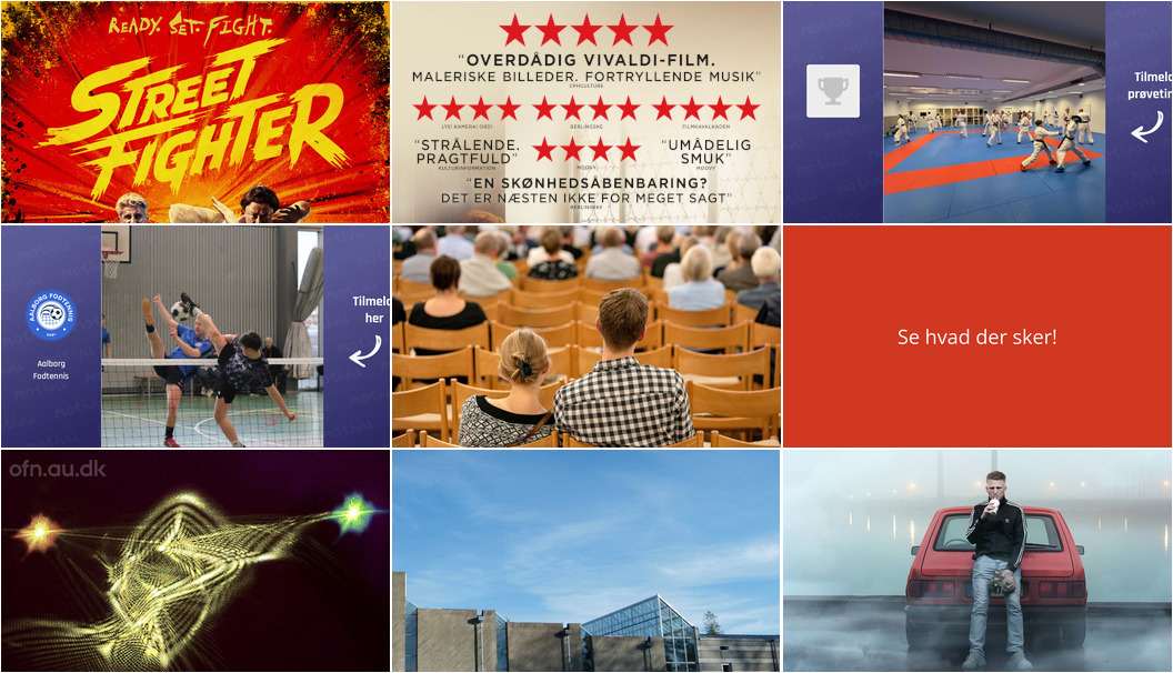 Spændende events i Aalborg: Film, kultur og sport